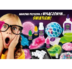 Crazy Science Slime w ciemności – zestaw naukowy Lisciani