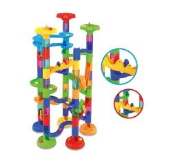 Askato Tor kuleczkowy 78 el. – klocki konstrukcyjne 3+