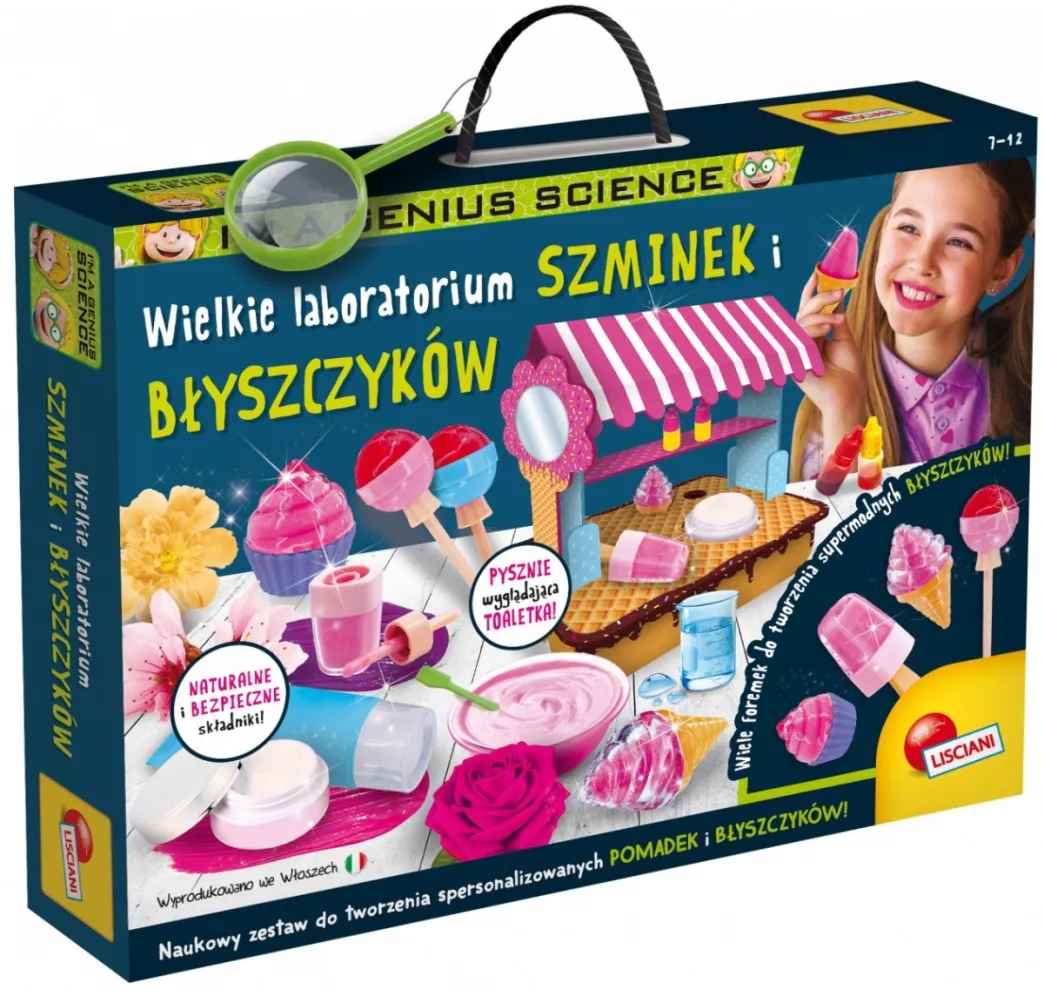Lisciani IM A Genius laboratorium szminek – zestaw naukowy dla dzieci