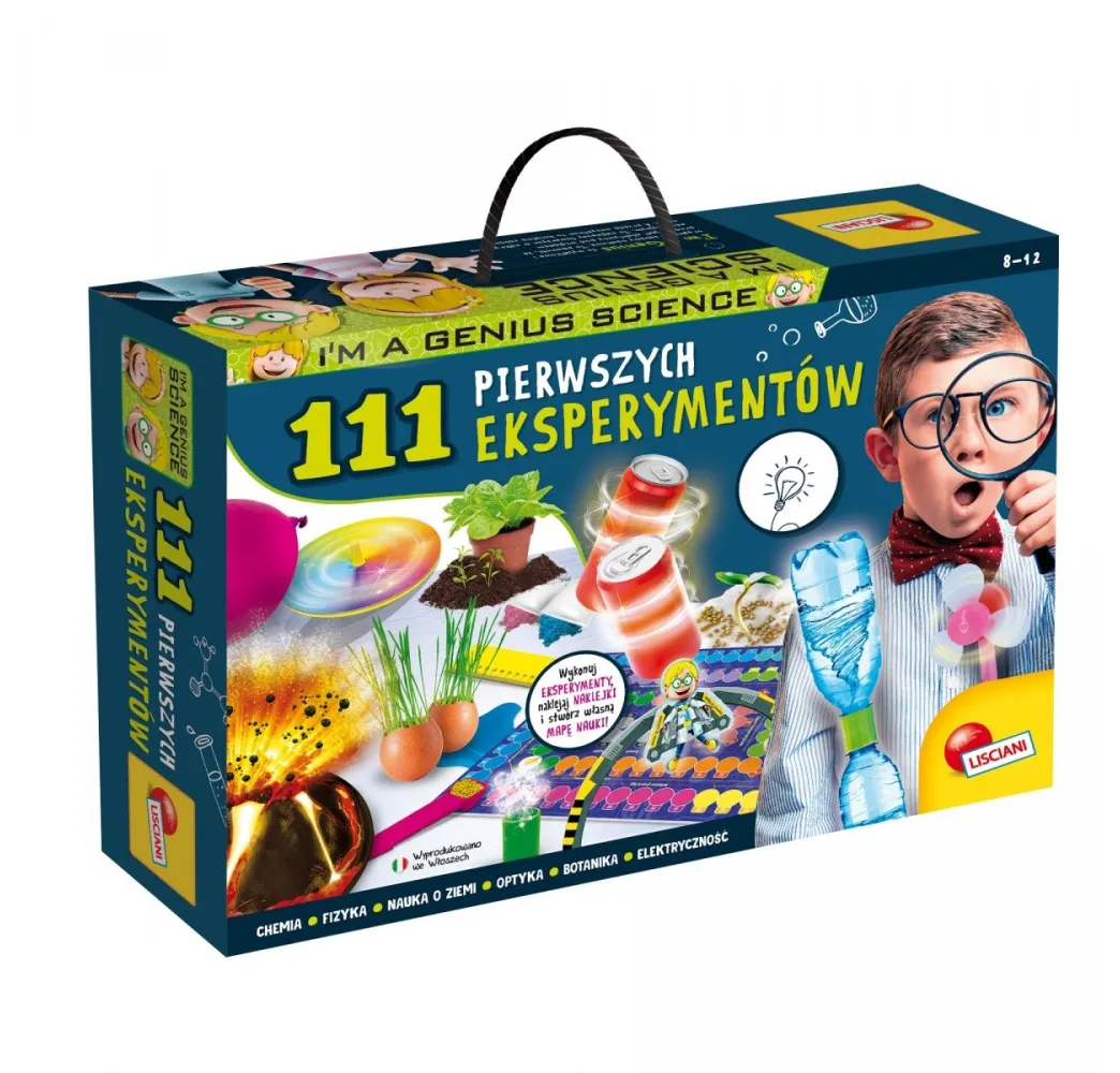Lisciani IM A Genius 111 eksperymentów – zestaw naukowy dla dzieci