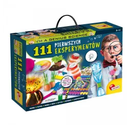 Lisciani IM A Genius 111 eksperymentów – zestaw naukowy dla dzieci