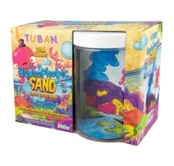 Tuban Piasek hydrofobowy – zestaw kreatywny z akwarium