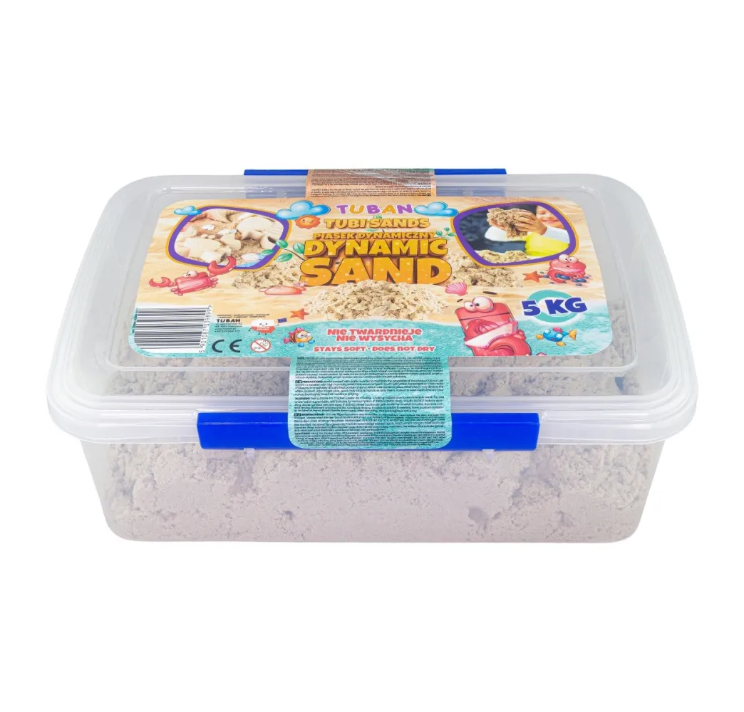 Tuban Piasek dynamiczny 5kg – zabawka kreatywna dla dzieci