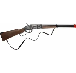 Pulio Strzelba kowbojska metalowa 8 naboi dla chłopców