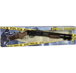 Pulio Strzelba policyjna metalowa 79 cm dla chłopców 3+