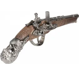 Pulio Pistolet pirata metalowy dla chłopców 3+