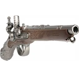 Pulio Pistolet pirata metalowy dla chłopców 3+