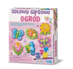 4m Odlewy Gipsowe Ogród zestaw kreatywny dla dzieci 5+