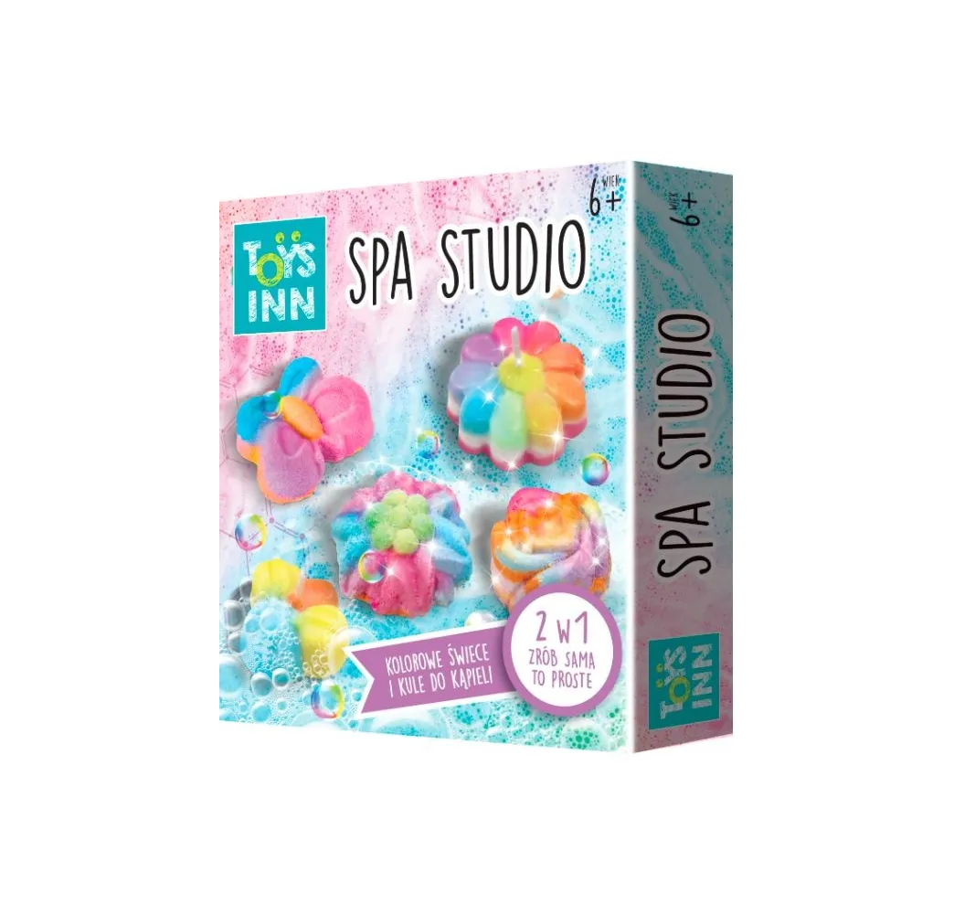 Stnux SPA Studio Flower zestaw kreatywny dla dziewczynek 6+