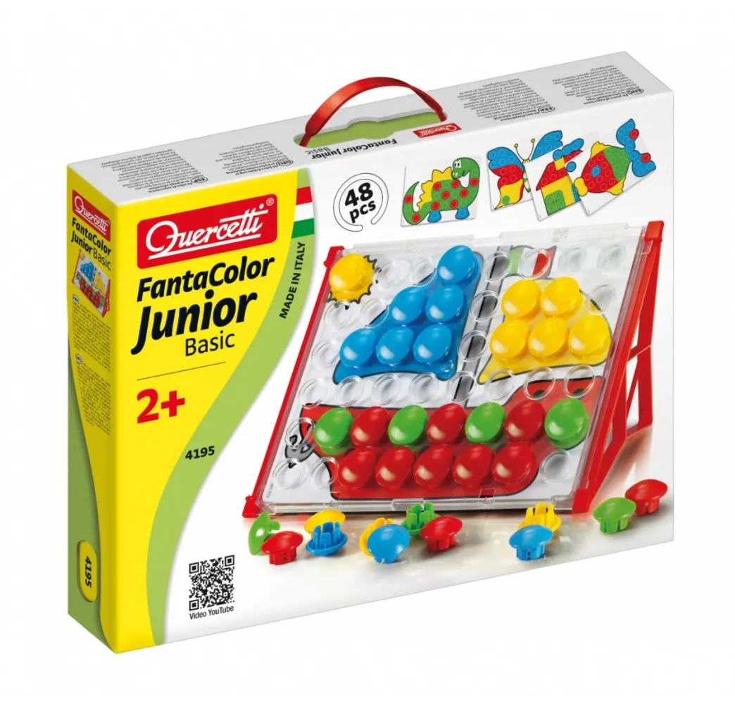 Quercetti Fantacolor Junior mozaika 48 el. Quercetti