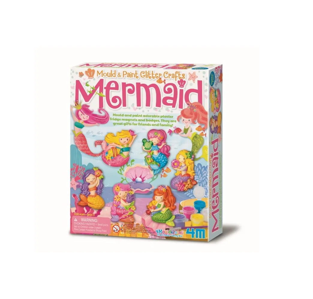 4m Brokatowe Syrenki zestaw kreatywny dla dzieci 5+