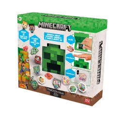 Epee Naklejkomat 3D Minecraft zestaw kreatywny dla dzieci