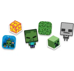 Epee Naklejkomat 3D Minecraft zestaw kreatywny dla dzieci