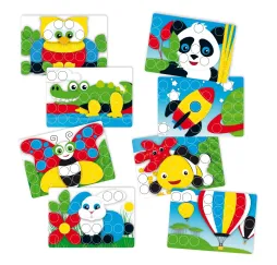 Quercetti Mozaika Pixel Junior Basic 40 elementów