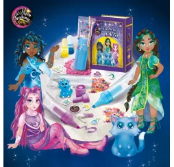 Moon Academy Księżycowe zakreślacze zestaw kreatywny Lisciani