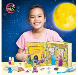 Moon Academy Księżycowe zakreślacze zestaw kreatywny Lisciani