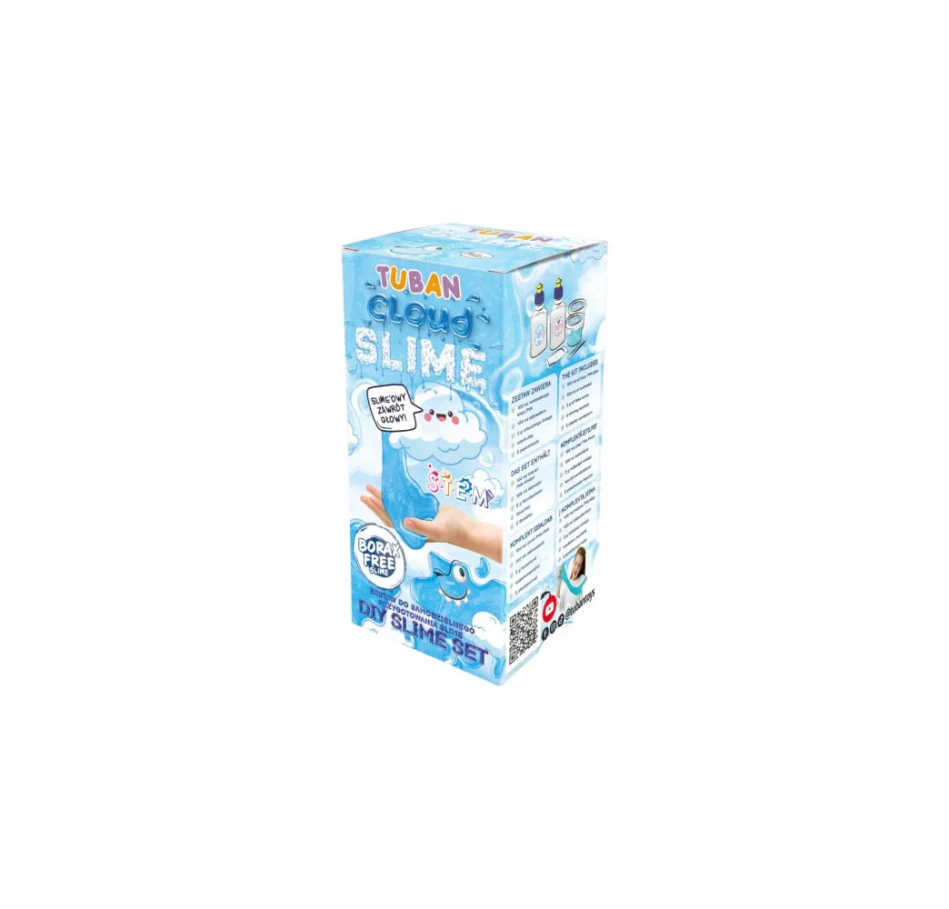 Tuban Zestaw super slime Cloud Slime – zabawki kreatywne 3+