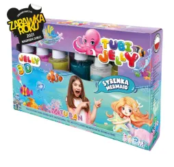 Tuban Tubi Jelly Syrenka zestaw kreatywny dla dziewczynek