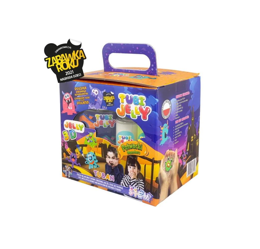 Tuban Tubi Jelly zestaw kreatywny figurki dla dzieci 8+