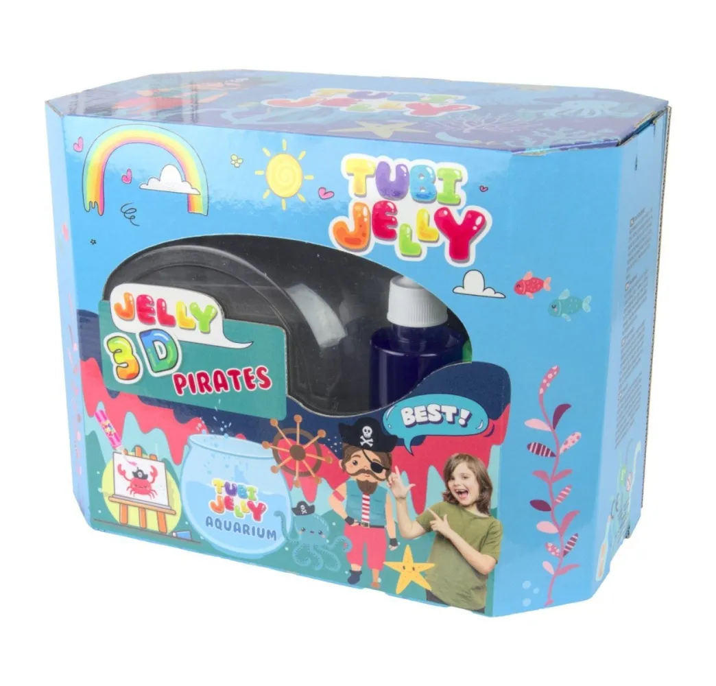 Tuban Tubi Jelly 8 kolorów figurki kreatywne dla dzieci
