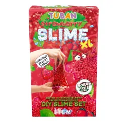 Tuban Masa plastyczna super slime Truskawka zestaw kreatywny
