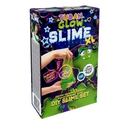 Tuban super slime Glow in the dark XL zestaw kreatywny dla dzieci