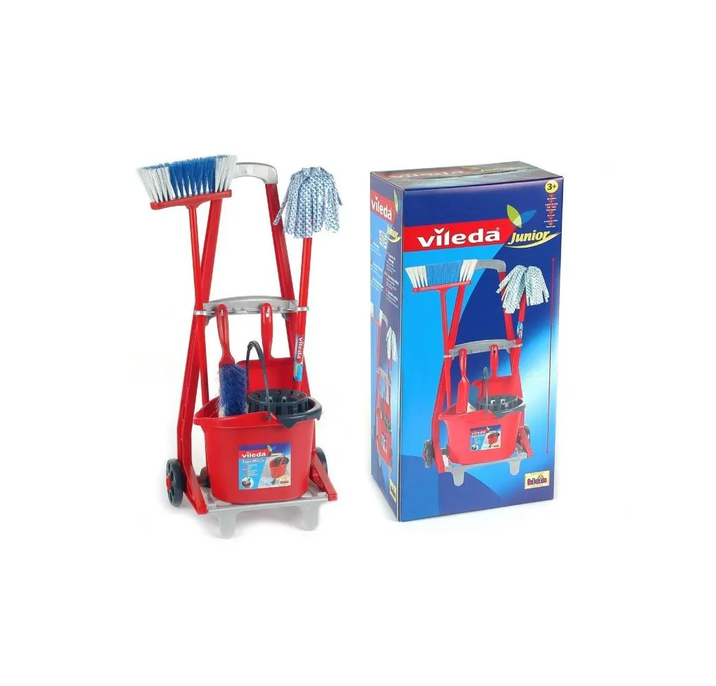Klein Wózek do sprzątania Vileda – zabawka dla 3-latka