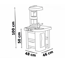 Smoby Kuchnia miniTefal Studio elektroniczna dla dzieci 3+