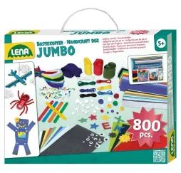 Lena Zestaw kreatywny 800 el. do robótek ręcznych 5+