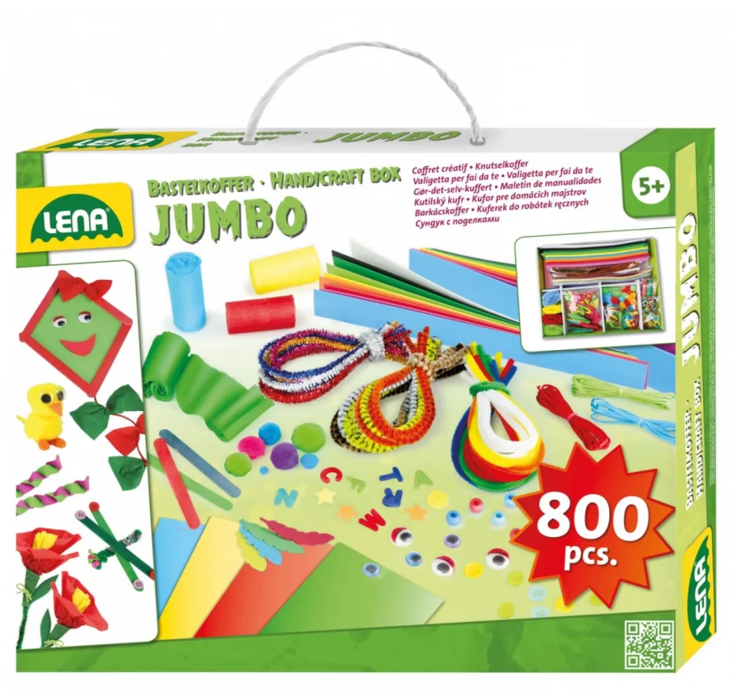 Lena Zestaw kreatywny Pudełko rękodzieło dla dzieci 5+