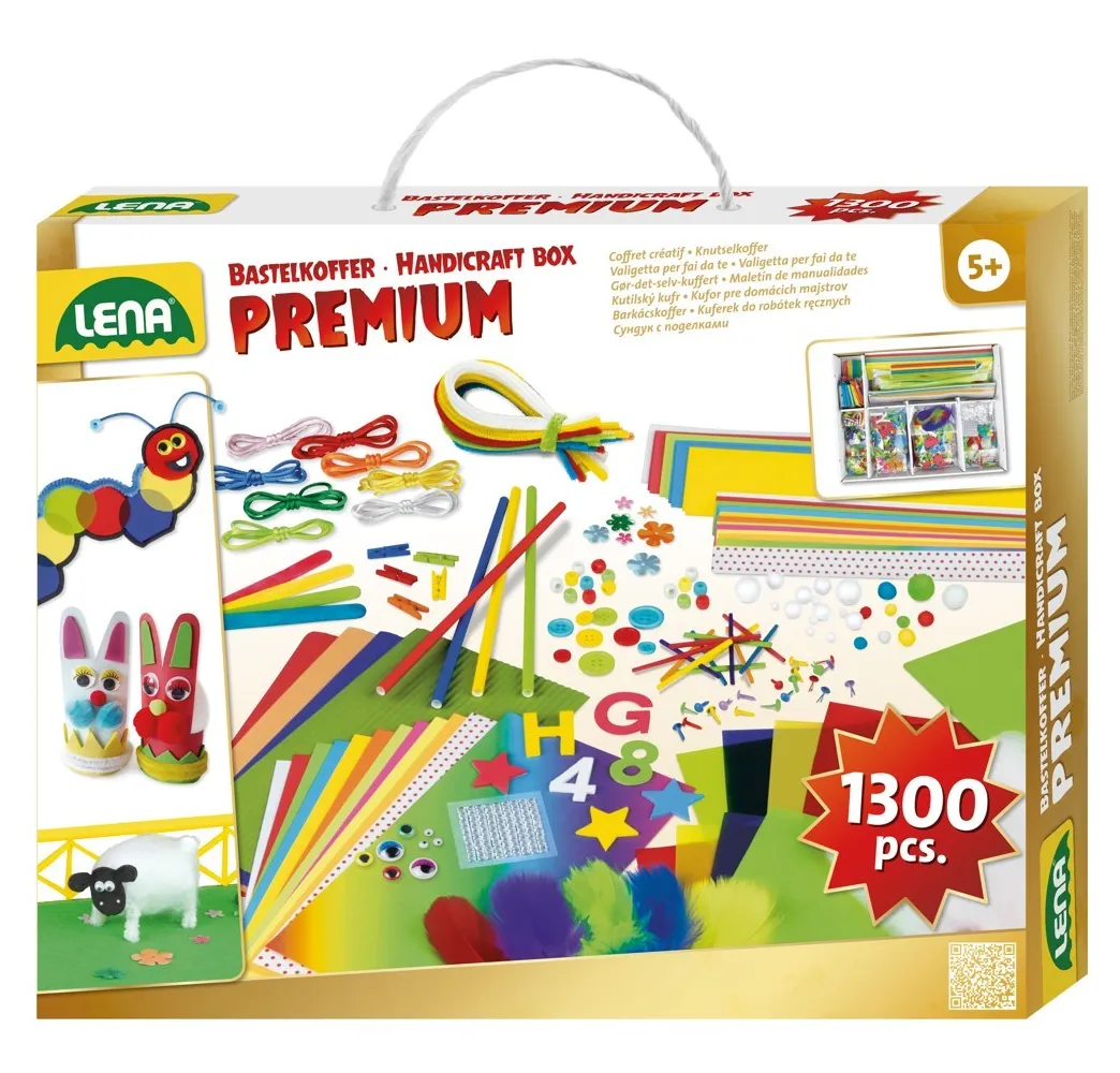 Lena Zestaw kreatywny Premium – zabawki kreatywne 5+