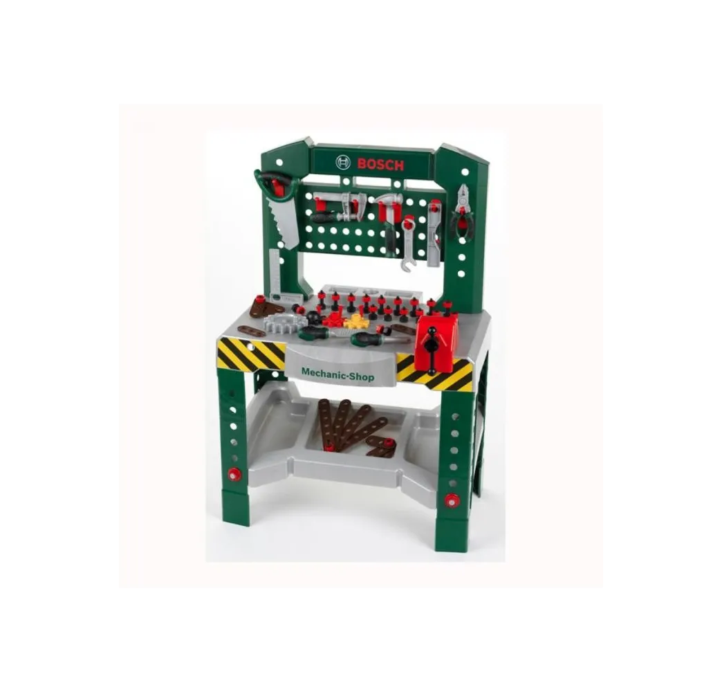 Klein Warsztat Bosch 77 el. – zestaw narzędzi dla chłopców 3+