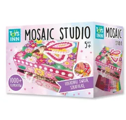 Stnux Szkatułka Mozaika Wróżka zestaw kreatywny dla dziewczynek