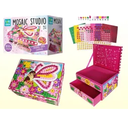 Stnux Szkatułka Mozaika Wróżka zestaw kreatywny dla dziewczynek
