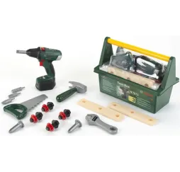 Klein Skrzynka narzędziowa Bosch II – zabawki kreatywne dla chłopców