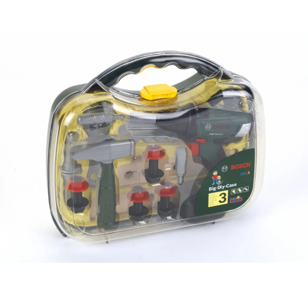 Klein Walizka Bosch z wkrętarką II – zabawki kreatywne 3+