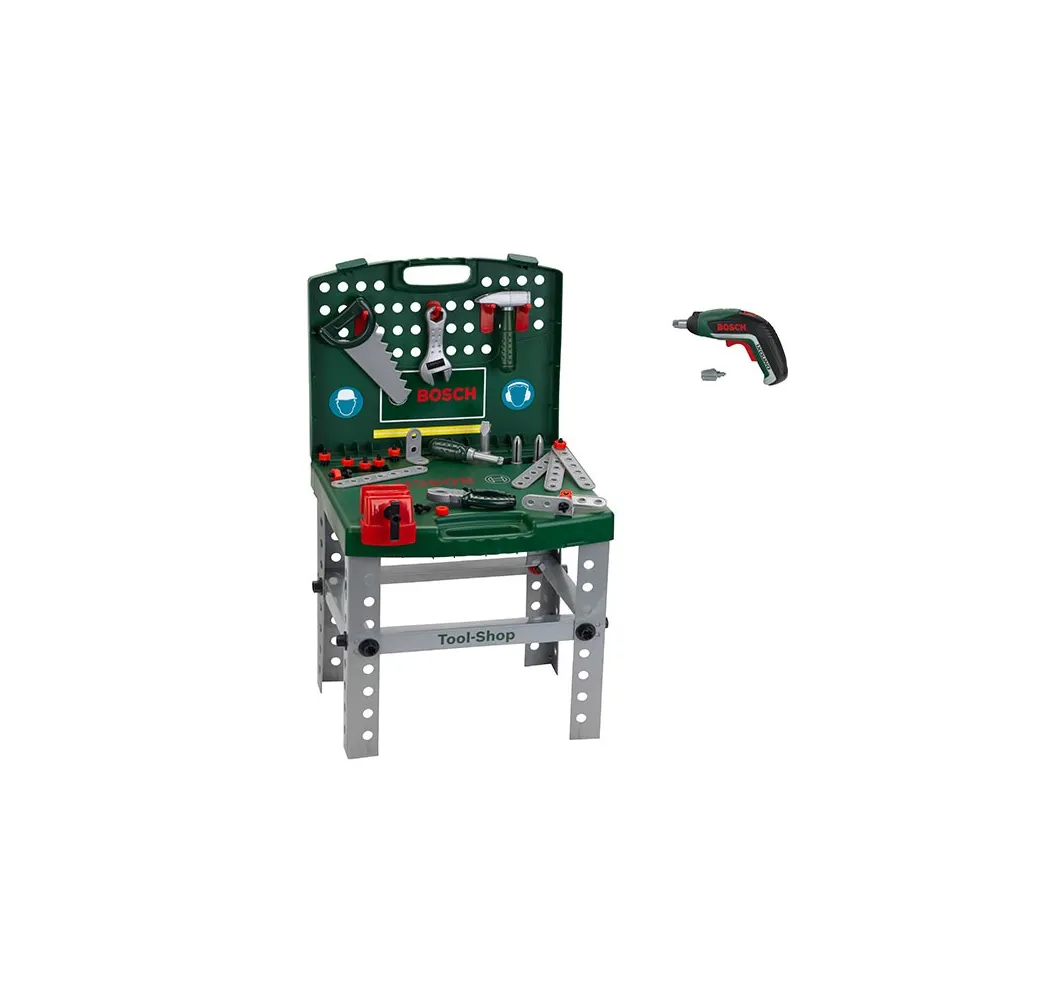 Klein Warsztat Bosch walizkowy – zabawki kreatywne 3+