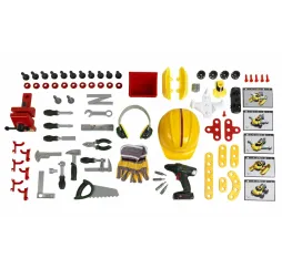 Klein Warsztat Bosch duży 81 el. – zabawki kreatywne 3+