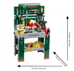 Klein Warsztat Bosch duży 81 el. – zabawki kreatywne 3+
