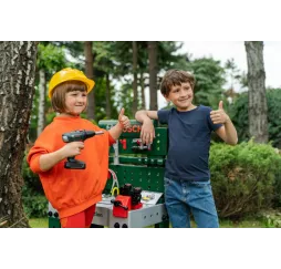 Klein Warsztat Bosch duży 81 el. – zabawki kreatywne 3+