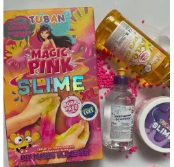 Tuban Zestaw Slime DIY Magic pink XL – zabawki kreatywne 6+