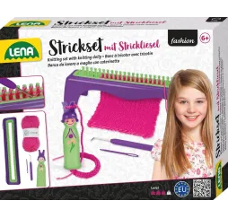 Lena Zestaw dziewiarski do robótek ręcznych dla dziewczynek