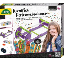 Lena Zestaw do tkania koralików kreatywny dla dziewczynek