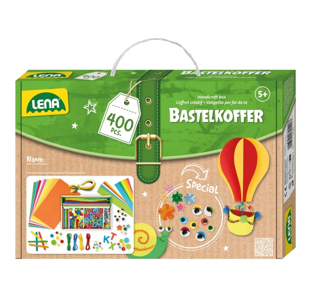 Lena Zestaw rękodzieło 400 el. – kreatywna zabawka dla dzieci