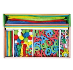 Lena Zestaw rękodzieło 400 el. – kreatywna zabawka dla dzieci