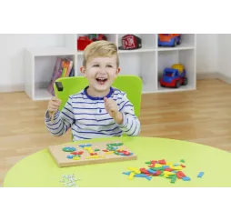 Lena Przybijanka figury geometryczne zestaw kreatywny 3+