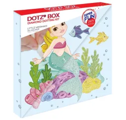 Mała syrenka Diamond Dotz zestaw kreatywny Dante 6+