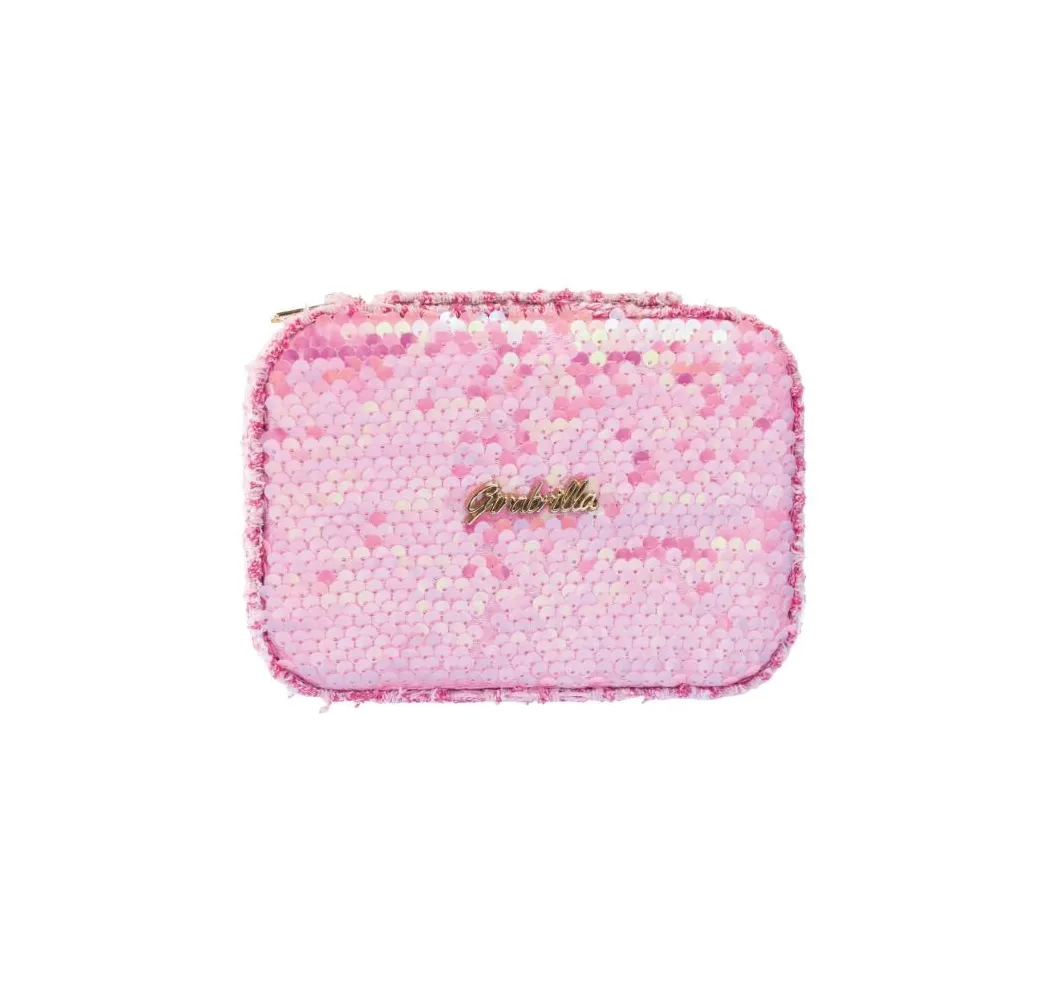 Nice Szkatułka na biżuterię dla dziewczynek ciemny róż