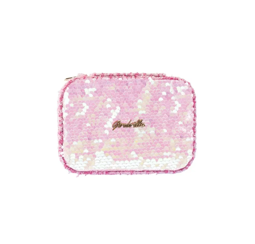 Nice szkatułka na biżuterię jasny róż dla dziewczynek