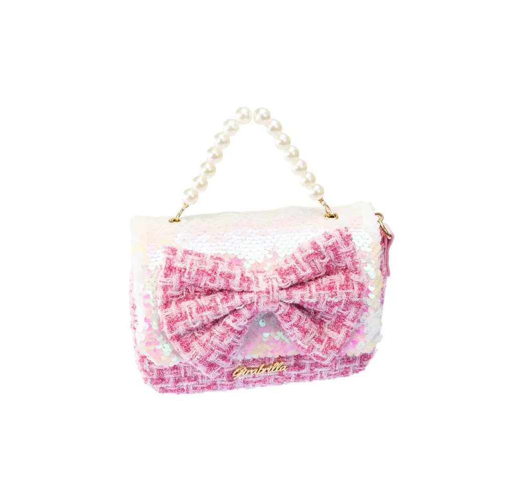 Nice Torebka dolce z kokardą na ramię dla dziewczynki